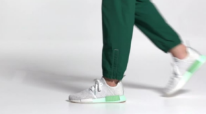 Alternative view of Giày Adidas NMD_R1 Knit 'White Blush Green' FV1737