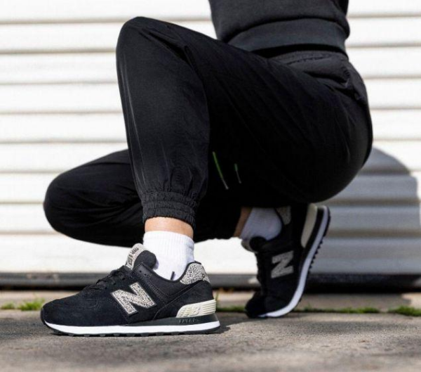 Giày New Balance 574 'Cheetah Print Black Angora' WL574ANC - Ảnh 5
