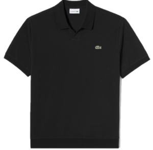Ao Lacoste Open Collar Solid Polo 'Black' PH087E-53G-031