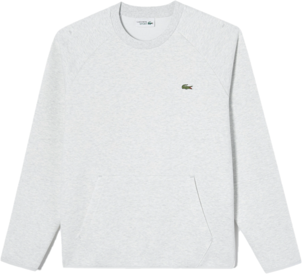 Ao Lacoste Technical Crew Neck Sweatshirt 'Gray' SH762E-53G-70V