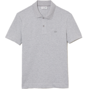Ao Lacoste Breathable Cotton Pique Polo Shirt 'Gray' PH8361-53G-CCA