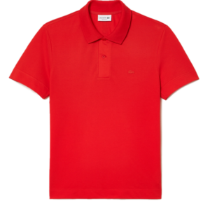 Ao Lacoste Breathable Cotton Pique Polo Shirt 'Red' PH8361-53G-S5H