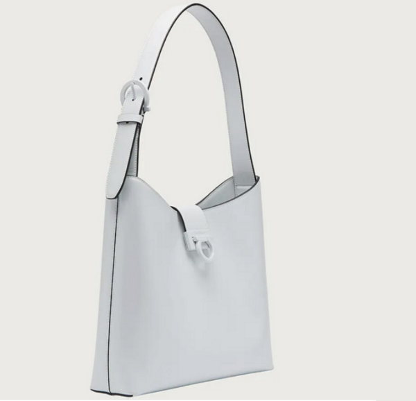 Túi Salvatore Ferragamo Ladies Trifolio Large 'White' 210928-748162 - Ảnh 4