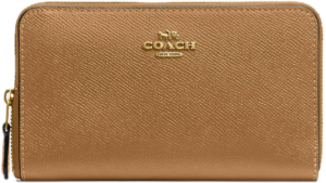 Vi Coach Medium Zip Around 'Light Camel' 58584-B4LCA