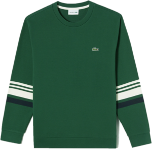 Ao Lacoste Ottoman Color Block Sweatshirt 'Green' SH151E-53G-132