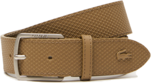 That Lung Lacoste Engraved Buckle Textured 'Beige' RC4005M53G-L32