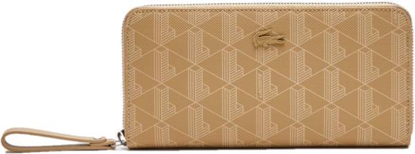 Vi Lacoste Monogram Zipper Long 'Beige' NF3958D53G-L01