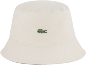 Mu Lacoste Bucket Hat Cotton Material 'Beige' RK217E-53G-KU4