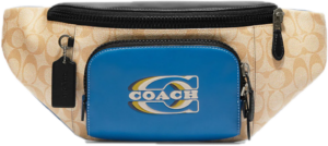 Tui Coach Track Belt Colorblock Signature 'Light Khaki' CH587-QBVFG