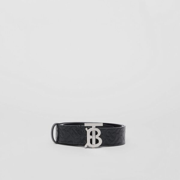Thắt Lưng Burberry Monogram Motif Monogram Leather 'Palladium' p80156051 - Ảnh 4