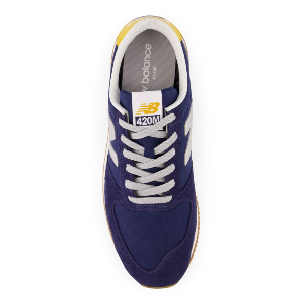 Giày New Balance 420 'Navy Yellow' UL420MBA - Ảnh 3