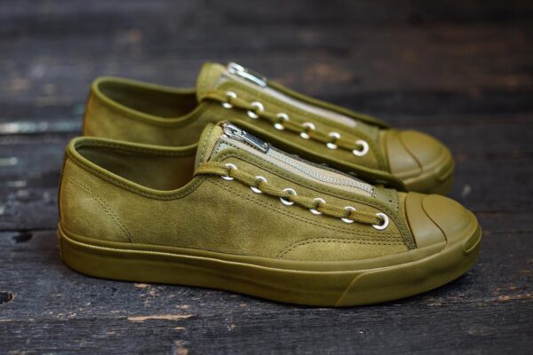 Giày Converse Jack Purcell Zip 'Gold' 168702C - Ảnh 3