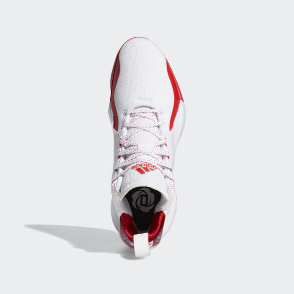 Giày Adidas D Rose 773 2020 'White Vivid Red' FX7120 - Ảnh 7