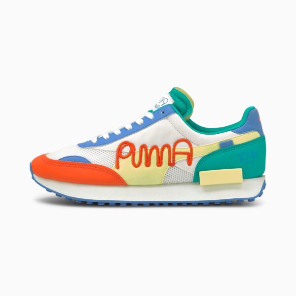 Giày Puma Mr. Doodle x Future Rider 'Puma Wordmark Embroidery' 375790-01 - Ảnh 4