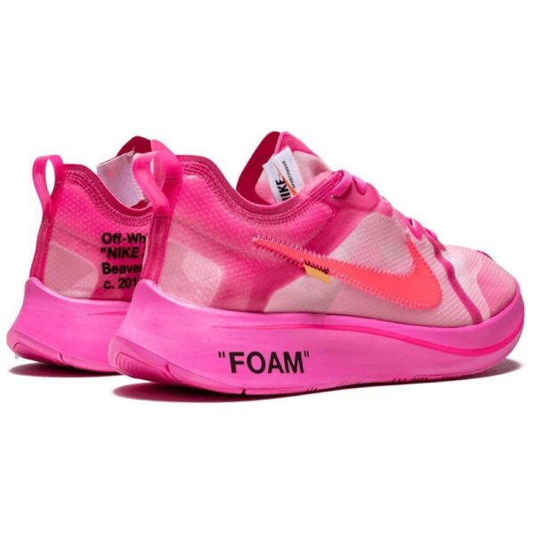 Giày Nike Off-White x Zoom Fly SP 'Tulip Pink' AJ4588-600 - Ảnh 11