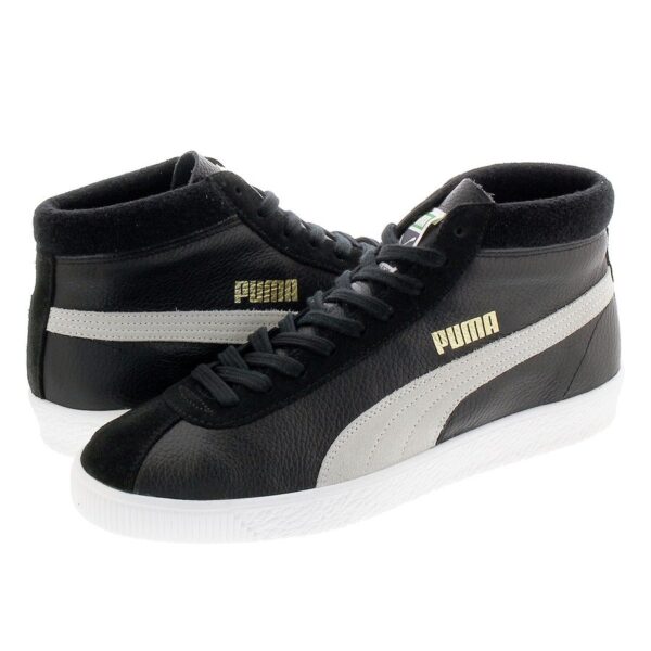 Giày Puma Basket 68 Mid 'Black' 369890-05 - Ảnh 3