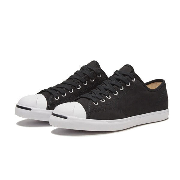 Giày Converse Jack Purcell LP Canvas 'Black White' 165588C - Ảnh 2