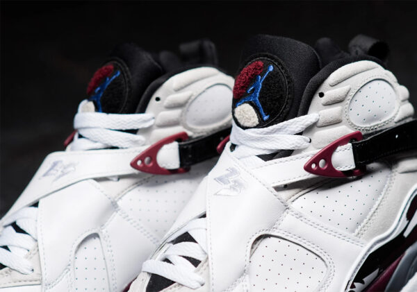 Giày Nike Wmns Air Jordan 8 Retro 'Burgundy' CI1236-104 - Ảnh 7