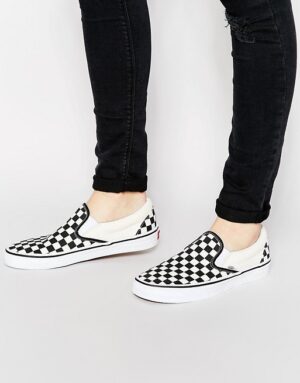 Alternative view of Giày Vans Classic Slip-On 'Checkerboard' VN000EYEBWW