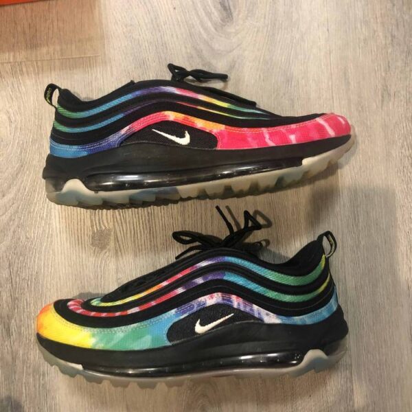 Giày Golf Nike Air Max 97 Golf 'Tie Dye Alternate' CK1219-001 - Ảnh 6