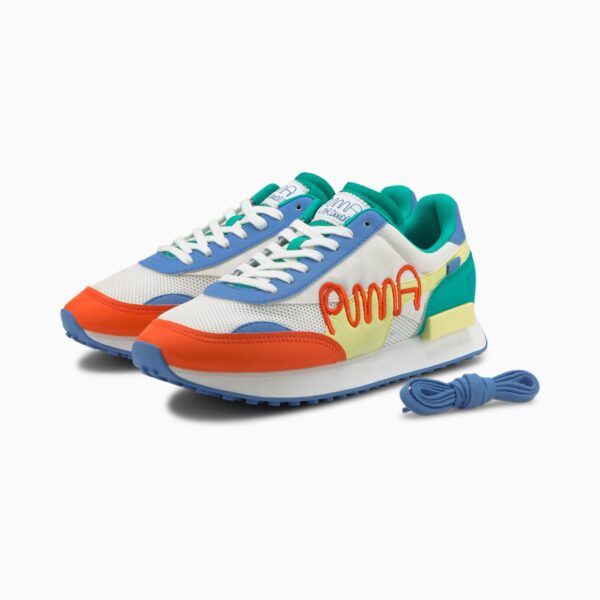 Giày Puma Mr. Doodle x Future Rider 'Puma Wordmark Embroidery' 375790-01 - Ảnh 5