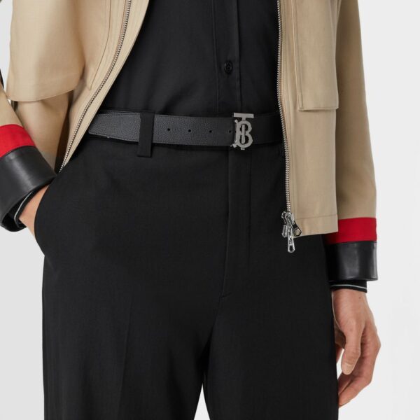 Thắt Lưng Burberry Reversible Monogram Motif Leather Belt 'Black Tan' p80389021 - Ảnh 3