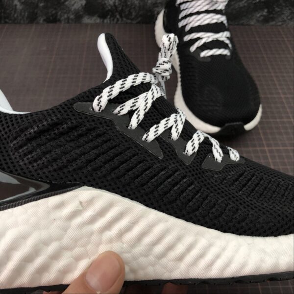 Giày Adidas AlphaBoost 'Black White' EG6537 - Ảnh 8