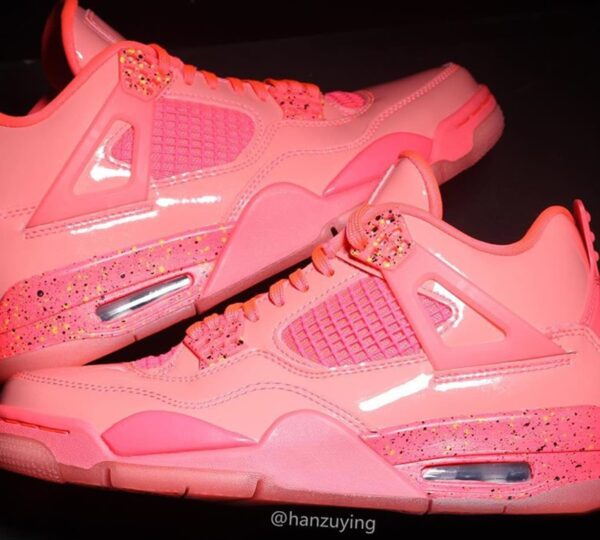 Giày Nike Wmns Air Jordan 4 Retro NRG 'Hot Punch' AQ9128-600 - Ảnh 3