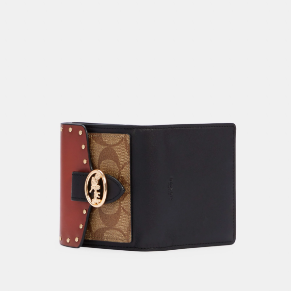 Túi Coach Georgie Signature Canvas With Rivets 6791-IMRL7 - Ảnh 3
