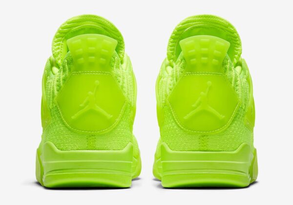 Giày Nike Air Jordan 4 Flyknit 'Volt' AQ3559-700 - Ảnh 4