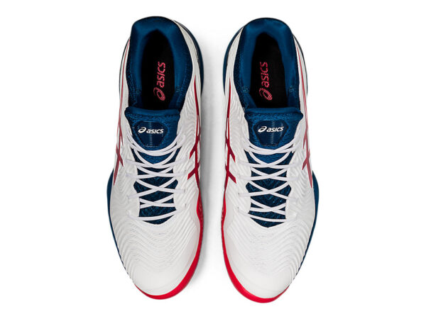 Giày Asics Court FF 2 Novak 'White Mako Blue' 1041A083-102 - Ảnh 7