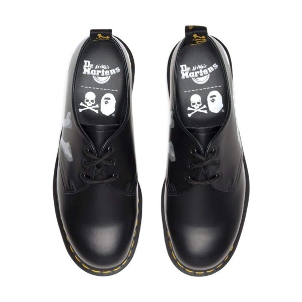 Giày Dr. Martens Bape x Mastermind Japan x 1461 'Skull' 27044001 - Ảnh 4