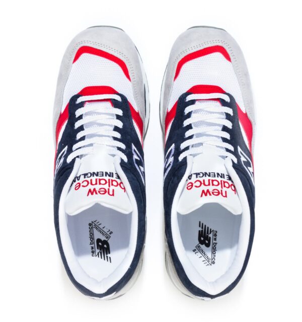 Giày New Balance 1500 Made in England 'Grey Navy Red' M1500GWR - Ảnh 5