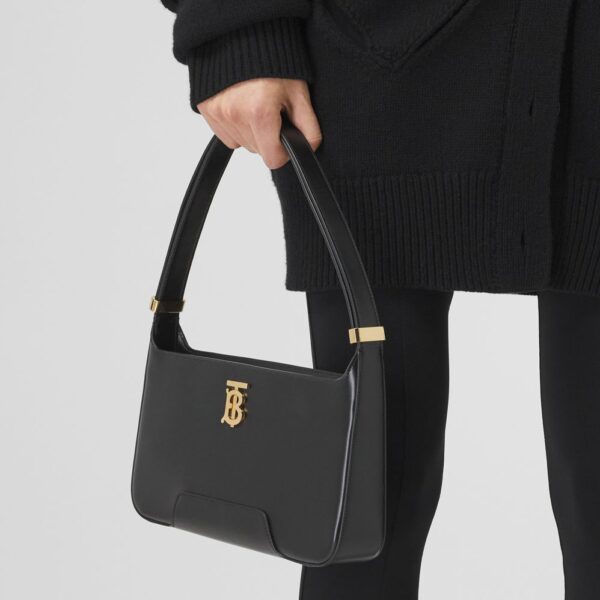 Túi Burberry Leather TB Shoulder Bag 'Black' - Ảnh 3