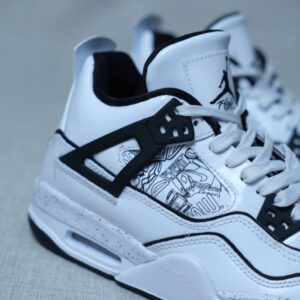 Alternative view of Giày Nike Air Jordan 4 Retro GS 'DIY' DC4101-100