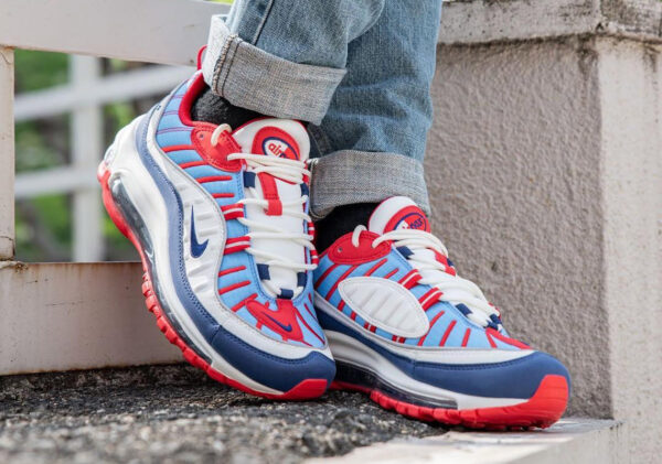 Giày Nike Wmns Air Max 98 '4th of July' AH6799-112 - Ảnh 3