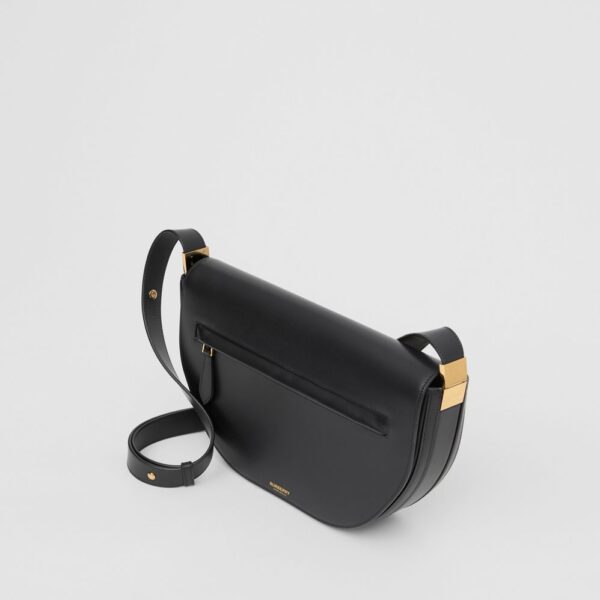 Túi Burberry Medium Leather Olympia Bag 'Black' - Ảnh 4