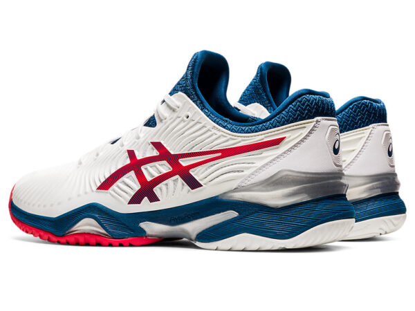 Giày Asics Court FF 2 Novak 'White Mako Blue' 1041A083-102 - Ảnh 4
