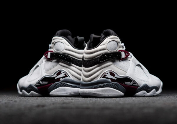 Giày Nike Wmns Air Jordan 8 Retro 'Burgundy' CI1236-104 - Ảnh 3