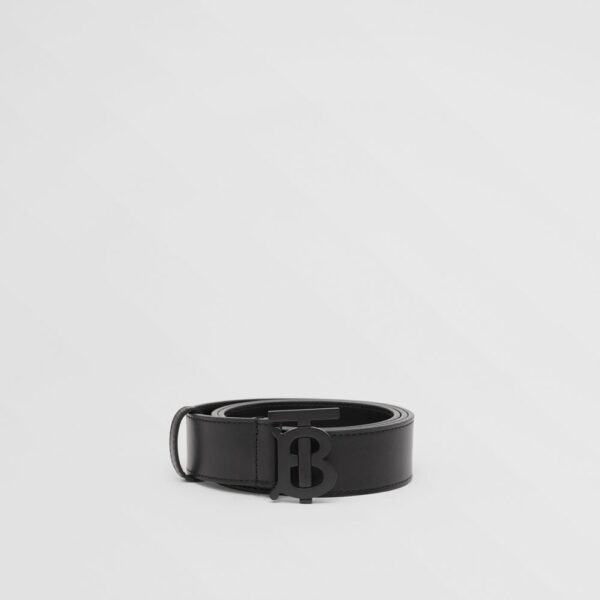 Thắt Lưng Burberry Monogram Motif 'Matt Black' p80465611 - Ảnh 4