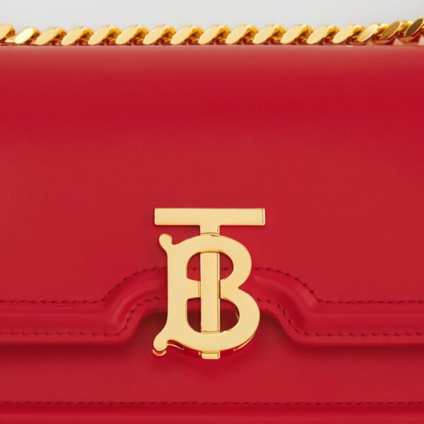 Túi Burberry Mini Leather Chain TB Bag 'Bright Red' - Ảnh 2