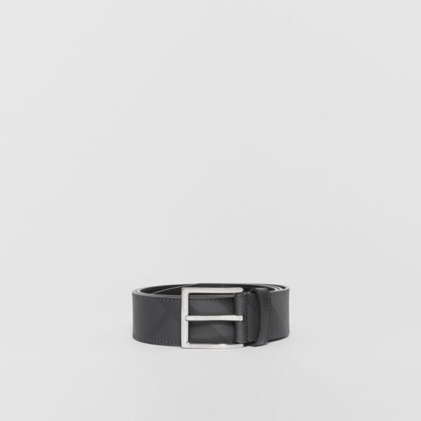 Thắt Lưng Burberry London Check Leather Belt 'Dark Charcoal' p80155781 - Ảnh 4