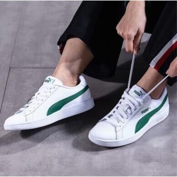 Giày Puma Smash V2 'White Green' 365215-03 - Ảnh 6