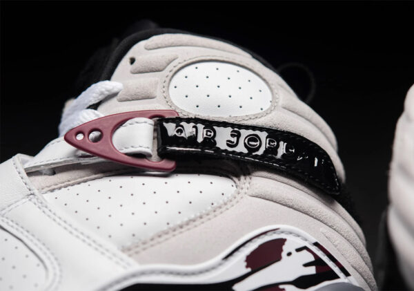 Giày Nike Wmns Air Jordan 8 Retro 'Burgundy' CI1236-104 - Ảnh 6