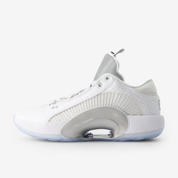 Giày Nike Air Jordan 35 Low 'White Metallic Silver' CW2460-100 - Ảnh 2