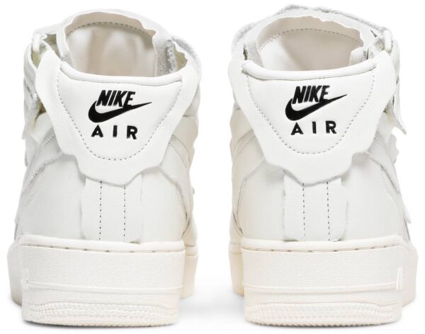 Giày Nike Comme des Garçons x Air Force 1 Mid 'Triple White' DC3601-100 - Ảnh 4