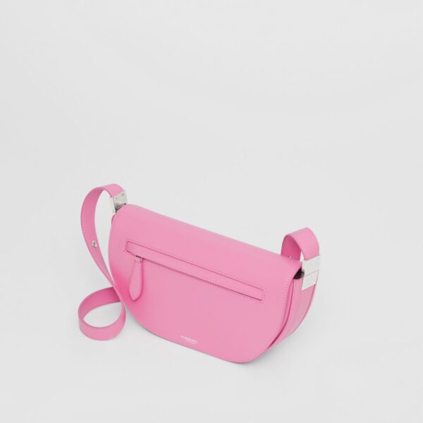 Túi Burberry Small Leather Olympia Bag 'Primrose Pink' - Ảnh 4
