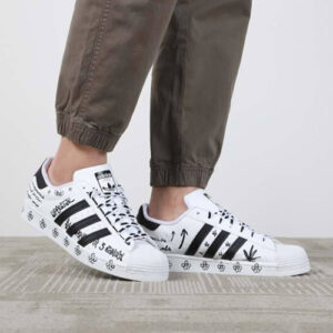 Alternative view of Giày Adidas Superstar 'Sharpie Pack Graffiti White Black' GV9804