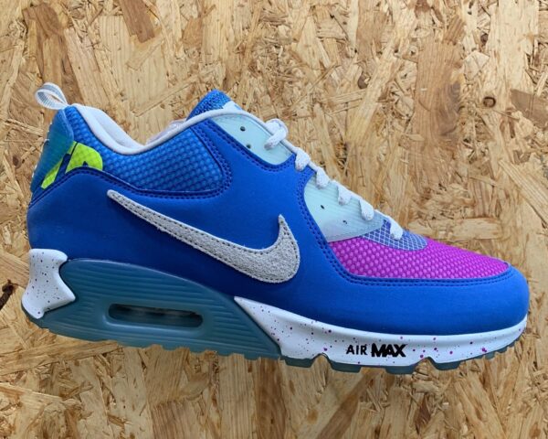 Giày Nike Undefeated x Air Max 90 'Pacific Blue' CQ2289-400 - Ảnh 3