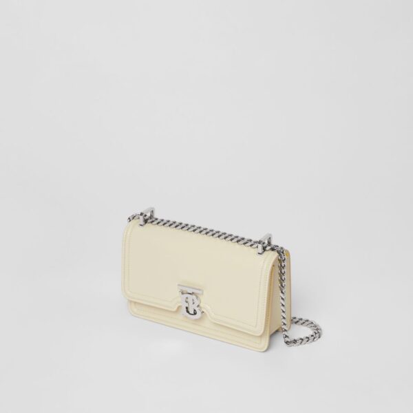 Túi Burberry Mini Leather Chain TB Bag 'Pale Vanilla' p80522321 - Ảnh 4